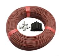 Cavo riscaldante a pavimento con resistenza di 33 Ohm per metro e diametro di 3 mm per compatibilità con sistemi di pavimentazione standard (100 m)