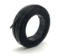 Cavo riscaldante autoregolante, 17 W/m, per prevenire lo scioglimento della neve e il congelamento del tubo di scarico, rivestito in PE impermeabile con resistenza ad alta tensione (10 m)