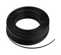 Cavo riscaldante autoregolante antigelo, 220 V, 17 W/m, per sbrinamento di grondaie e antigelo dei tubi, conduttore in rame puro con isolamento in PE (100 m)
