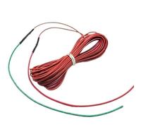 Cavo riscaldante in fibra di carbonio da 73 W e 6 K, 1 pezzo - Cavo riscaldante elettrico in gomma siliconica da 10 m for riscaldamento a pavimento, scaldasalviette e altro ancora