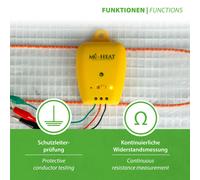 Cavo Riscaldonneto Tappetini Riscaldanti Detector Tester Rivelatori Allarme