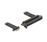 Cavo Riser Delock 81505 PCIe 3.0 x1 a x16 0,3 m nero