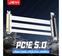 Cavo riser JEYI PCIe 5.0 X16 - 90 ° Estensione GPU per RTX 5090/4090 e RX 7900 XTX, Impianto di Mining, WRX80/TRX40, 15 cm/18 cm/20 cm/30 cm