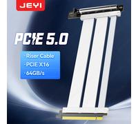 Cavo riser JEYI PCIe 5.0 x16, cavo di prolunga scheda grafica GPU Gen 5, per o PCIE 4.0 e WRX80/ 90E, RTX4090/ 5090/ RX7900XTX