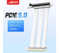 Cavo riser JEYI PCIe 5.0 x16, cavo di prolunga scheda grafica GPU Gen 5, per o PCIE 4.0 e WRX80/ 90E, RTX4090/ 5090/ RX7900XTX