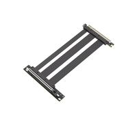 Cavo Riser PCI-e 5.0 X16, Prolunga per Scheda Video, Schermato, Flessibile, con Montaggio A 90, per PC, Nero