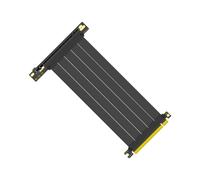 Cavo Riser PCIe 4.0 X16 - Cavo di Prolunga GPU Flessibile Ad Alta Velocità con Adattatore A 90 Gradi, per RTX4090, RTX4080, RX7900XTX, A