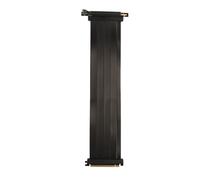 Cavo riser PCIe 4.0x16 flessibile, schermato, ad alta velocità, per GPU RTX 3070 Ti e RX 6700 XT, retrocompatibile, plug and play, anti-interferenza.