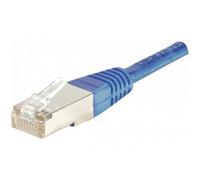 Cavo RJ45 CAT 6 FTP 1m Azzurro Cavo di rete RJ45 PATCH CAT 6 FTP da 1 metro azzurro