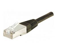 Cavo RJ45 CAT 6 FTP 5m Nero Cavo di rete RJ45 PATCH CAT 6 FTP da 5 metri nero
