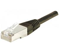 Cavo RJ45 CAT 6, protetto, 5M, colore: Nero