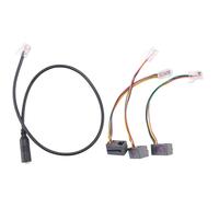 Cavo RJ9 4P4C, cavo adattatore da 3,5 mm per cuffie smartphone a RJ9, cavo adattatore convertitore per telefoni IP e per adattatori modulari
