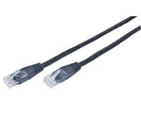 Cavo rosso Gembird UTP Cat5e modellato 0.25m nero