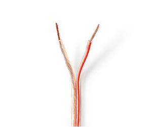 Cavo rotondo per altoparlanti a doppio conduttore da 2,50 mm2 in bobine da 100 m - Nouvo