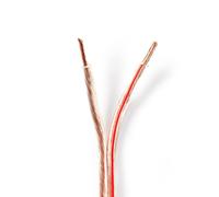 Cavo rotondo per altoparlanti a doppio conduttore da 4 mm2 in bobine da 100 m - Nouvo