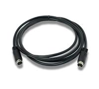 System-S S-Video Cavo 180 cm DIN 9 pin maschio a maschio in nero