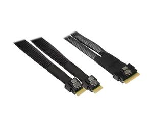 Cavo SAS Intertec Adapter 70 cm Nero