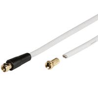 Vivanco VVSAT200MFDBW cavo coassiale 20 m Tipo F Bianco