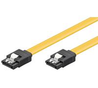 Goobay 95025 Cavo dati S-ATA per HDD, SDD, 6 Gbit, spina SATA tipo L a spina SATA tipo L a spina SATA tipo L, lunghezza 100cm