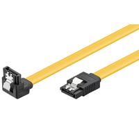 GOOBAY 95022 - Cavo SATA 6 Gb/s pz > 90° Conn. SATA 70 cm giallo