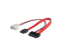 AKYGA AK-CA-45 Slimline SATA (w) / SATA (w) / Molex Stecker Adapter