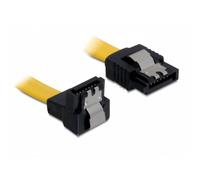 Cavo SATA DeLOCK 0,5 m Maschio/Maschio Giallo 6 Gb/s