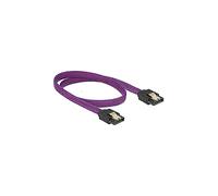 Cavo SATA III Delock 0,5 m Maschio/Maschio Viola