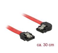 Cavo SATA Delock 83963 0,3 m Maschio/Maschio Nero/Rosso