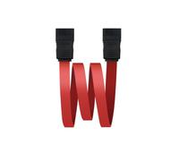 Cavo SATA Nanocable 10.18.0101-OEM 0,5m Rosso Nero SATA Femmina - SATA Femmina