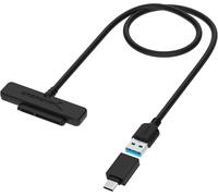 Cavo SATA Ssd/Hard Disk Esterno USB 3.2 Gen 2 Con Adattatore Usb C, Adattatore S