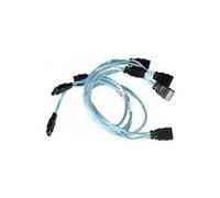 Cavo SATA Supermicro 4 x rotondo 0,43 m Nero, Blu, Bianco NEW