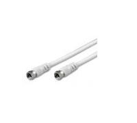 Cavo satellitare 2 spine tipo F - Lunghezza 1,5 mt.