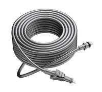 Cavo satellitare Gearwell, cavo di rame staccato 75 piedi 23 metri con alloggiamento in gomma IP68, cavo di prolunga satellitare per connessione piatta ad alte prestazioni