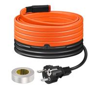 Cavo Scaldante Antigelo BDDFOTO 25 W/m, Per Grondaie e Pluviali, Con Sensore di Temperatura, 4 m