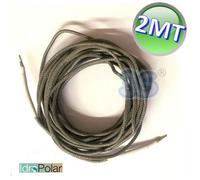 CAVO SCALDANTE PROTETTO CORAZZATO ANTI GELO NO FROST 15 W/M VARIE MISURE