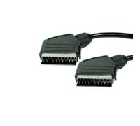 Cavo SCART DCU Advance Tecnologic 301000 21-Pin 3 m Nero