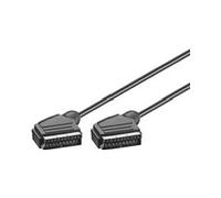 Goobay 11762 Cavo Scart 21 Poli, Placcato Nickel, Diametro 7mm