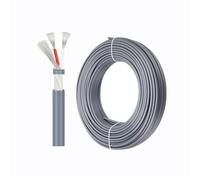 Cavo Schermato 26-18AWG 2C UL2547, Filo Di Rame Stagnato, Guaina Flessibile In PVC, Filo A Bassa Tensione For Altoparlanti, Audio, Sistemi Di Controllo, CCTV, Elettronica Fai Da Te(25FT,2C-20AWG)