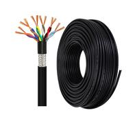 Cavo Schermato A 24/12AWG, Cavo Flessibile In Rame Puro, Ignifugo, Resistente Alle Interferenze Elettromagnetiche, Di Prolunga For Telecamere Sicurezza, Industriale, Sistemi Audio(60ft,0.3mm²(22AWG))