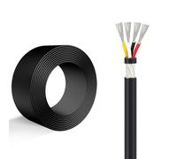 Cavo Schermato A 2547 - Cavo Audio, Segnale E Controllo Di Livello Industriale Con Conduttori, PVC Flessibile Ed EMI - Rotolo Sfuso for Applicazioni Professionali(650 feet - roll,24 AWG-4C)
