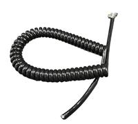 Cavo schermato a spirale con 10 conduttori - Prolunga a spirale resistente e flessibile for uso domestico e industriale, 0,2 mmq-0,5 mmq(Stretch 4Meters 0.5sqmm)