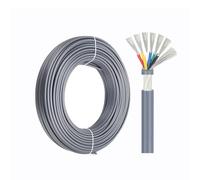 Cavo schermato, Cavo audio/controllo schermato UL2547, filo intrecciato in rame stagnato(50ft,26AWG)