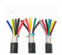 Cavo schermato multipolare 22AWG 0,3 mm2 RVVP 2/3/4/5/6/7/8/10/12/14/16/20/24 Linea di controllo anti-interferenza Linea segnale inverter (Size : 3 cores 5 meters)