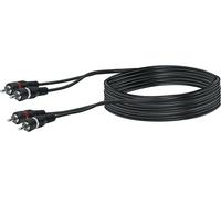 Schwaiger Cavo audio CIK5450 5 m 2 x RCA Nero Nuovo