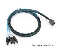 Cavo SCSI compatibile con Serial Attached, connessione punto-punto, per soluzioni di scambio e archiviazione dati ad alta velocità, ideale per