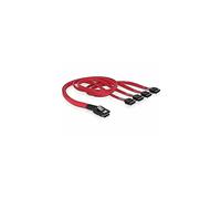 Delock Delock Cable Mini Sas 36pin To 4x Sata Cavo Scsi Rosso 0,5 M T_0286_10280