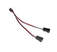 Cavo sdoppiatore cablaggio ventola stampante 1 a 2, rosso Cavo connettore ventola raffreddamento per aggiornamento e manutenzione cablaggio stampante 3D Adattatore accoppiato Cavo sdoppiatore