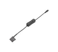 Cavo sdoppiatore di alimentazione per ventole PC Case DC 5,5 x 2,1 mm spina a 4 pin per connettore Molex PC Case Fan Adapter Power Connection