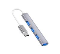 Cavo sdoppiatore USB C USB C/USB maschio a 3xUSB2.0+1xUSB3.0 Docking Station di trasferimento dati per tastiere PC Gaming Splitter USB portatile per laptop