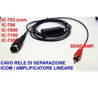 CAVO SEPARAZIONE RELE X rx tx ICOM IC-7300 IC-706 AMPLIFICATORE LINEARE